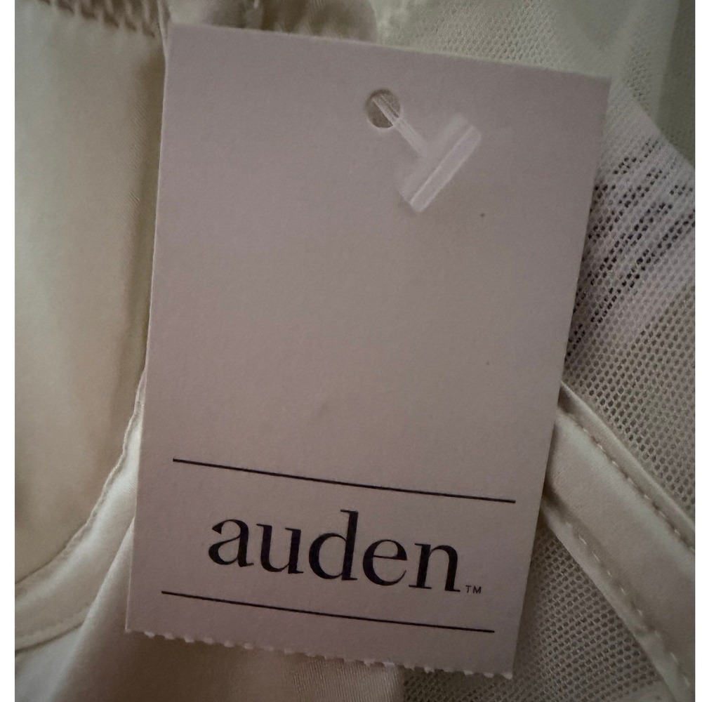 Auden Intimates 2 Pack X-Small Satin Corset Top Cream Bustier 2567 - Picture 5 of 5